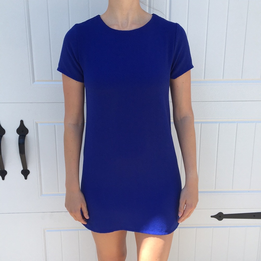 One Clothing Los Angeles Blue Dress
